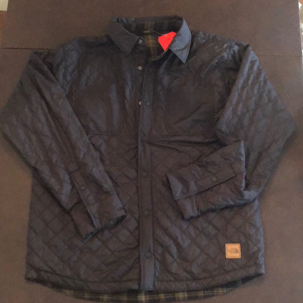 North Face Reversible Standard Fit Fort Point Insulated Jacket Size XL